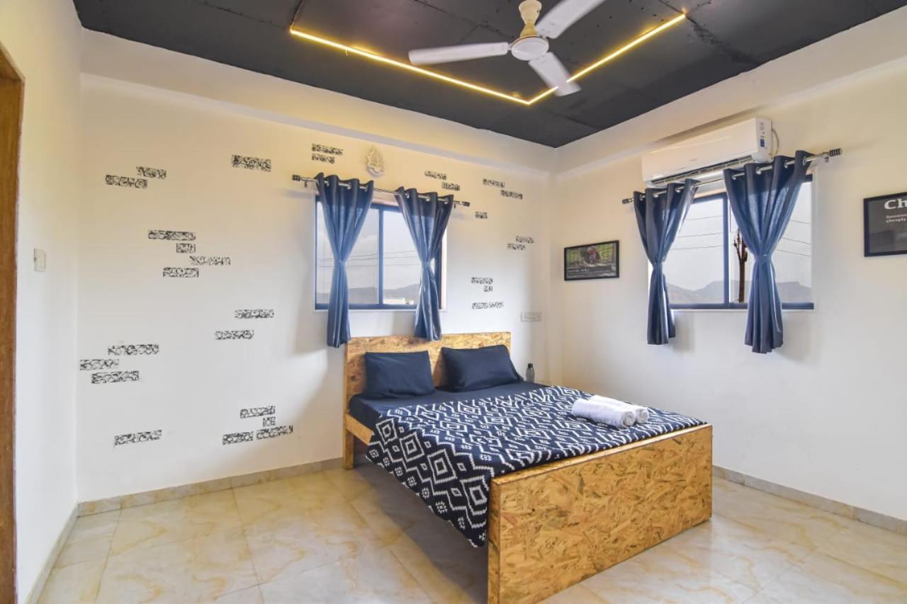 Empyrean Stay Ll 3Bhk Ll Black Horse Villa Ll Ac Ll Private Pool Ll Wifi II Lux Ll Лонавала Экстерьер фото